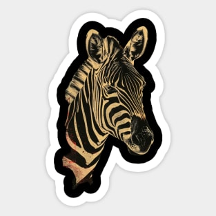 Zebra Resilient Runners Sticker